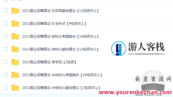 国企招聘面试（本套适用所有国企）