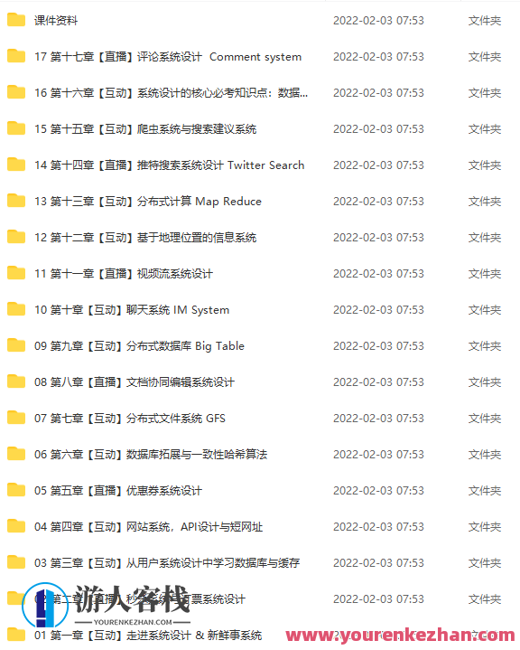 九章系统架构设计 System Design 2021 版