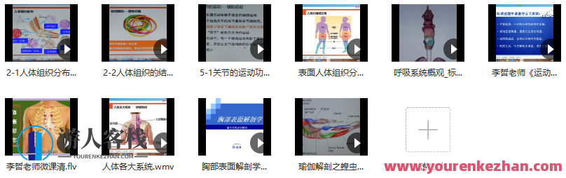 李哲老师讲人体组织和结构10集,运动,健身,瑜伽,第2张