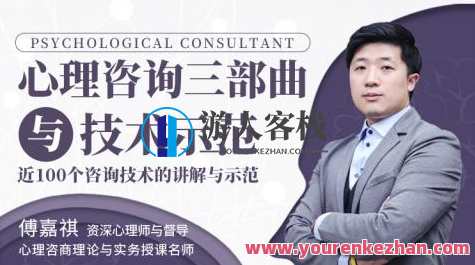 傅嘉祺 心理咨询三部曲与技术示范 四大阶段11大学派75集高清视频