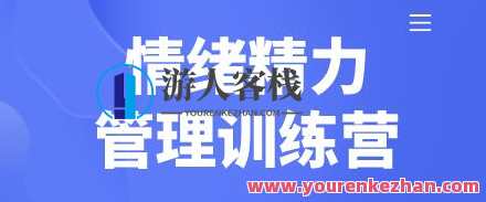 琳子博士-情绪精力管理训练营 百度云盘分享,课程,管理,影视,第1张