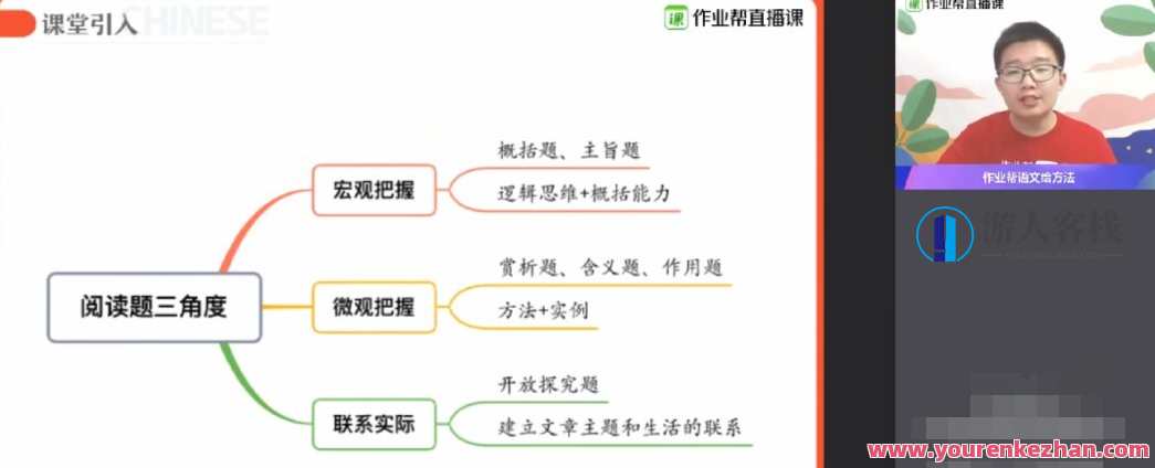 嵇欢欢 中考语文学科2020年假期三位一体班