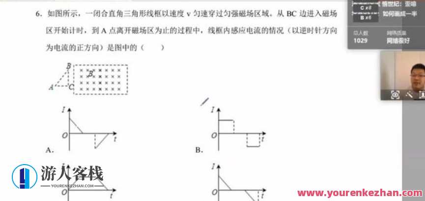 刘杰 高二物理2021年春季班