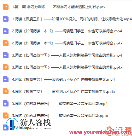 30天读完30本书，培养终身受用的学习力_游人客栈,课程,学习,游人客栈,第2张