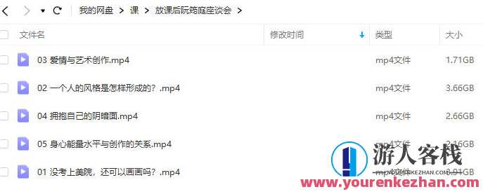 鲸字号2022放课后阮筠庭座谈会百度云盘分享,课程,健康,第2张