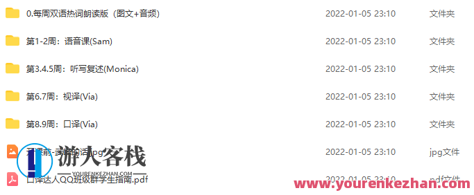 武峰《英语零基础到口译达人》2021年版,直播,微信,网盘,健康,办公,课程,第2张