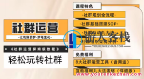 【社群运营】保姆式教程：九大互动法，八款社群运营工具玩转社群百度云盘分享,第1张
