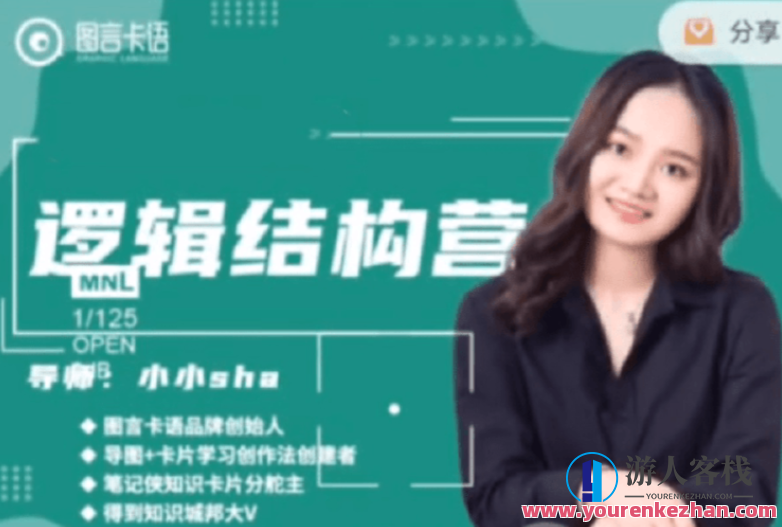 小小sha·逻辑结构思维营【完结】百度云盘分享