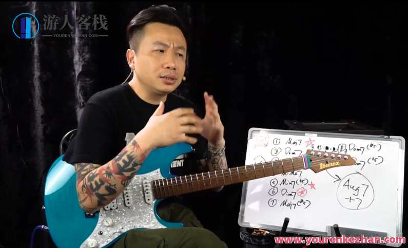 【哎呀音乐】蔡剑爵士吉他进阶课程（价值1999）