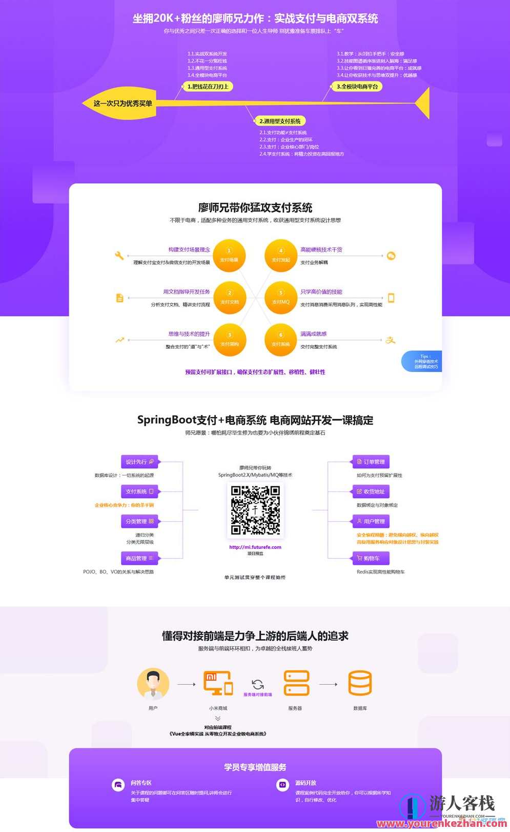 实战支付+电商双系统玩转Java技术栈百度云盘分享