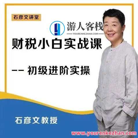石彦文财稅小白实战 财务会计实操课程