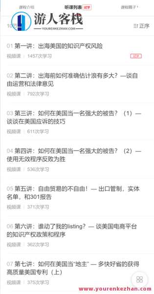 出海美国知产必修系列课-萌萌家网课,课程,学习,管理,第2张 出海美国知产必修系列课-萌萌家网课,课程,学习,管理,第2张