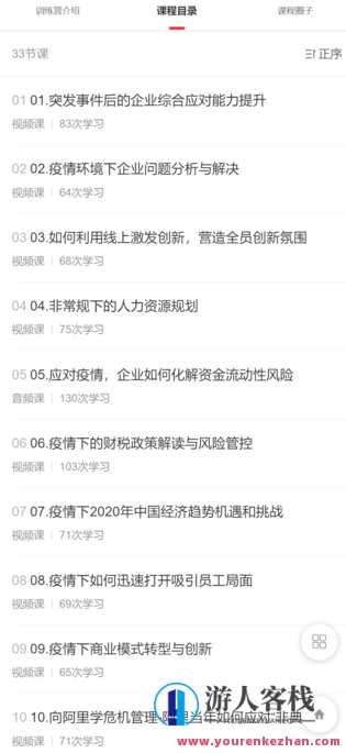 铭源新经济形式认知与企业运营-萌萌家网课,课程,学习,管理,理解,第2张