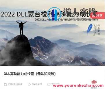 DLL高阶能力成长营（元认知突破）-萌萌家网课