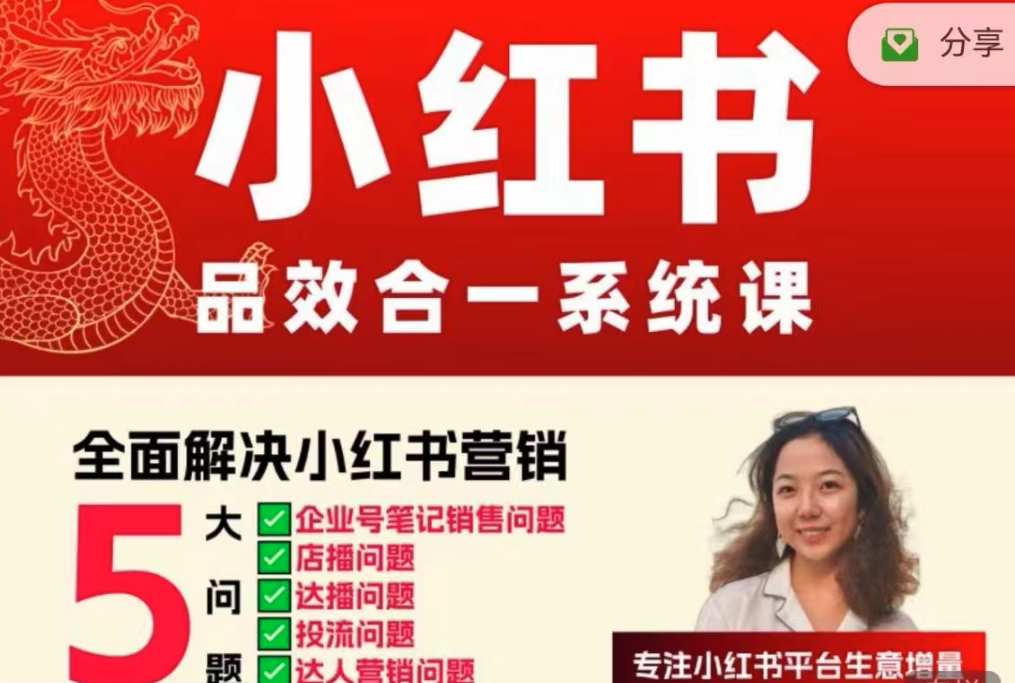 Dian品牌营销-小红书品效合一教学, 小红书新品投放方法论,课程,管理,直播,发展,微信,定位,模板,目标,竞争,合作,第1张