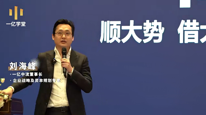 刘海峰老师顺势借力——企业高维战略方法论（58节）