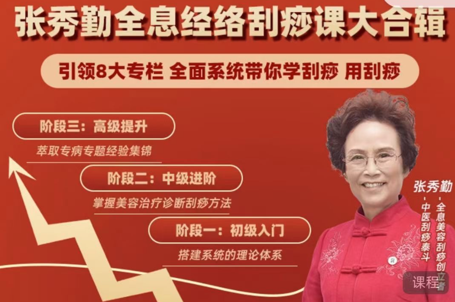 【张秀勤】亲授：全息刮痧系列课大合集,课程,学习,发展,定位,健康,中医,第1张