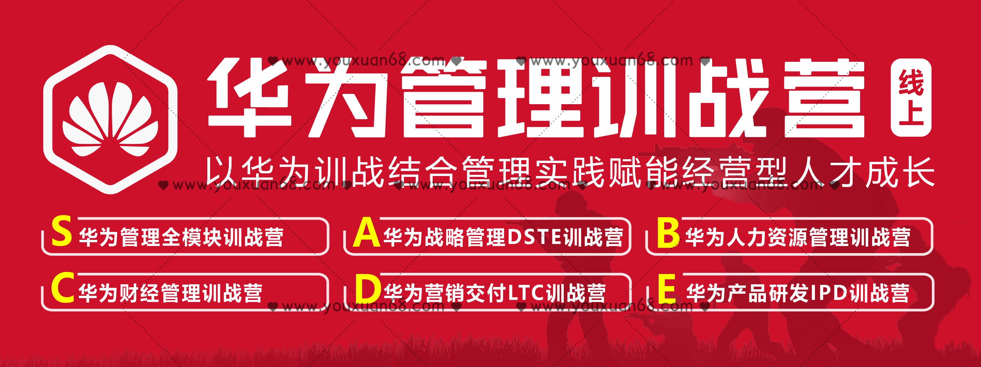 华为经营管理全模块训战营，标杆企业最佳经营管理实践系列精品课 价值4999