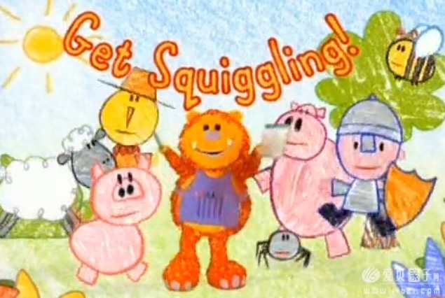Get Squiggling彩色乐园BBC实景动画全集（76集）英文字幕附MP3