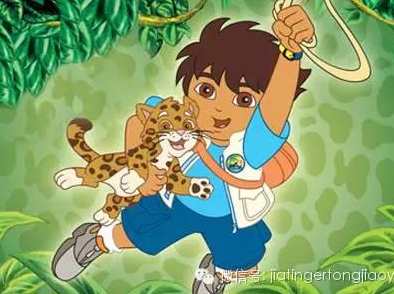 丛林小英雄迪亚哥 go diego go 英文版中文字幕（16张DVD,32集 ）