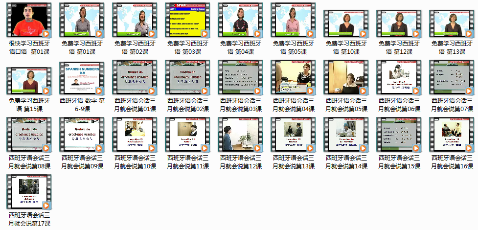 很快学习西班牙语口语教学_日常西班牙语口语对话,学习,管理,专业,第2张