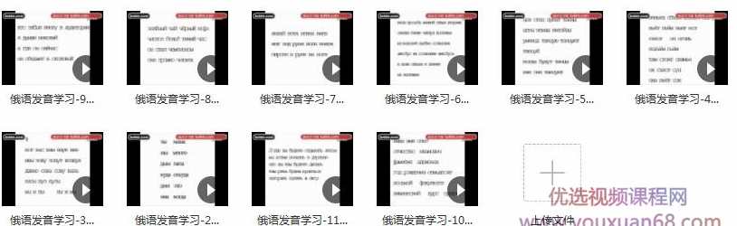 俄语音标发音视频教程_如何快速学习俄语,课程,学习,外贸,第2张
