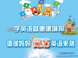【少儿英语】璐瑶妈妈魔法英语·学英语就像建城邦