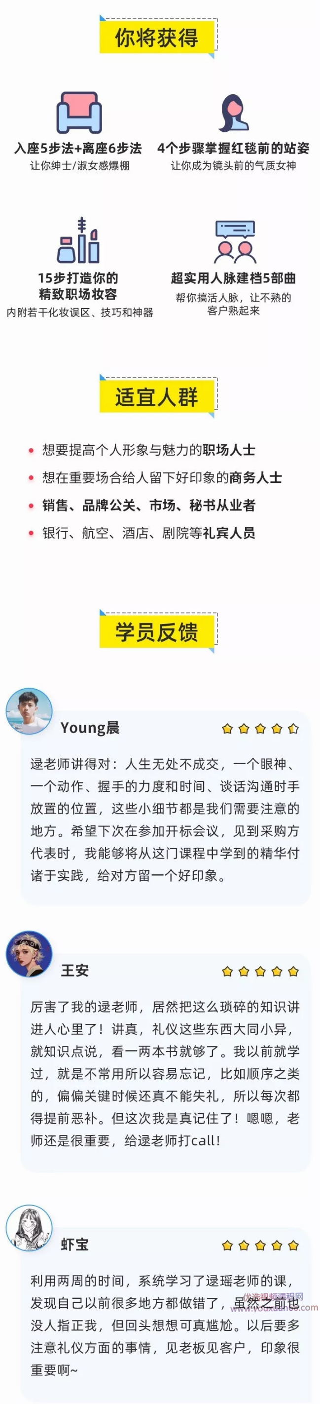 逯遥超实用商务礼仪15讲，帮你塑造完美职场形象,课程,微信,领导,第3张