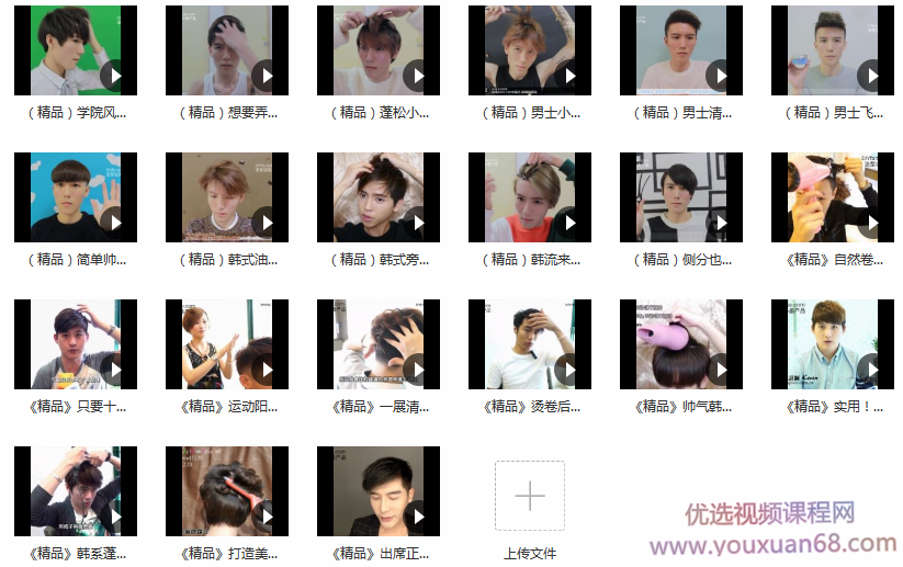 男生发型打理视频教程,课程,学习,运动,男人,第2张
