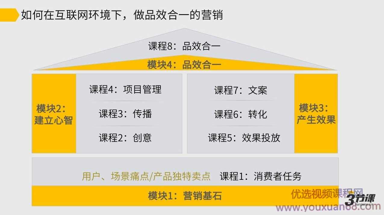 三节课刀姐Doris《营销P2系列课》做品效合一的营销