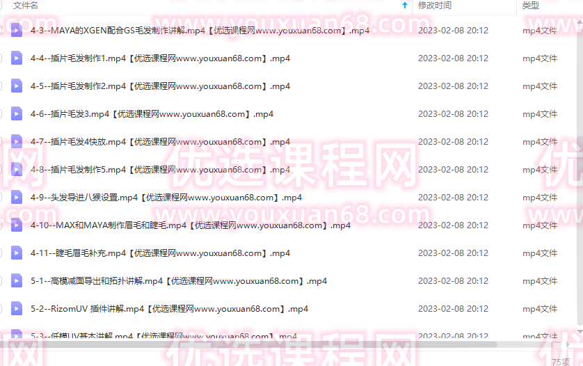 幻想风格次世代2022影视写实美型角色全流程制作教程【画质高清只有视频】,课程,影视,第3张