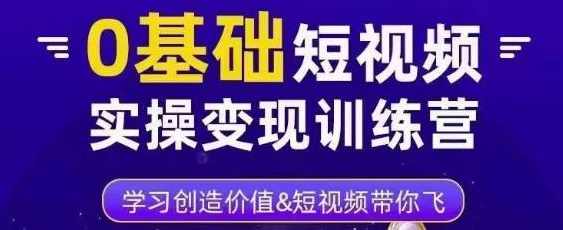 薛辉·0基础短视频实操变现训练营,3大体系成就百万大V,课程,直播,模板,脚本,数据分析,第1张 薛辉·0基础短视频实操变现训练营,3大体系成就百万大V,课程,直播,模板,脚本,数据分析,第1张