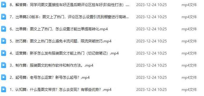 2023热门图文带货详细教程，小白轻松上手！,课程,第2张
