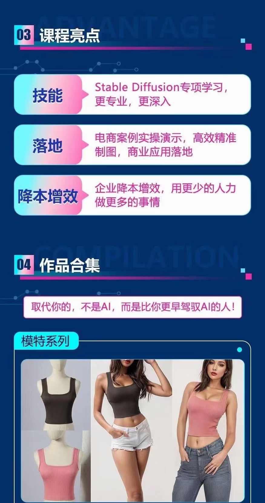 AIGC-Stable Diffusion图片精准高效生成 AI能实现，并能真正落地的电商应用案例,学习,电商,电子商务,第3张
