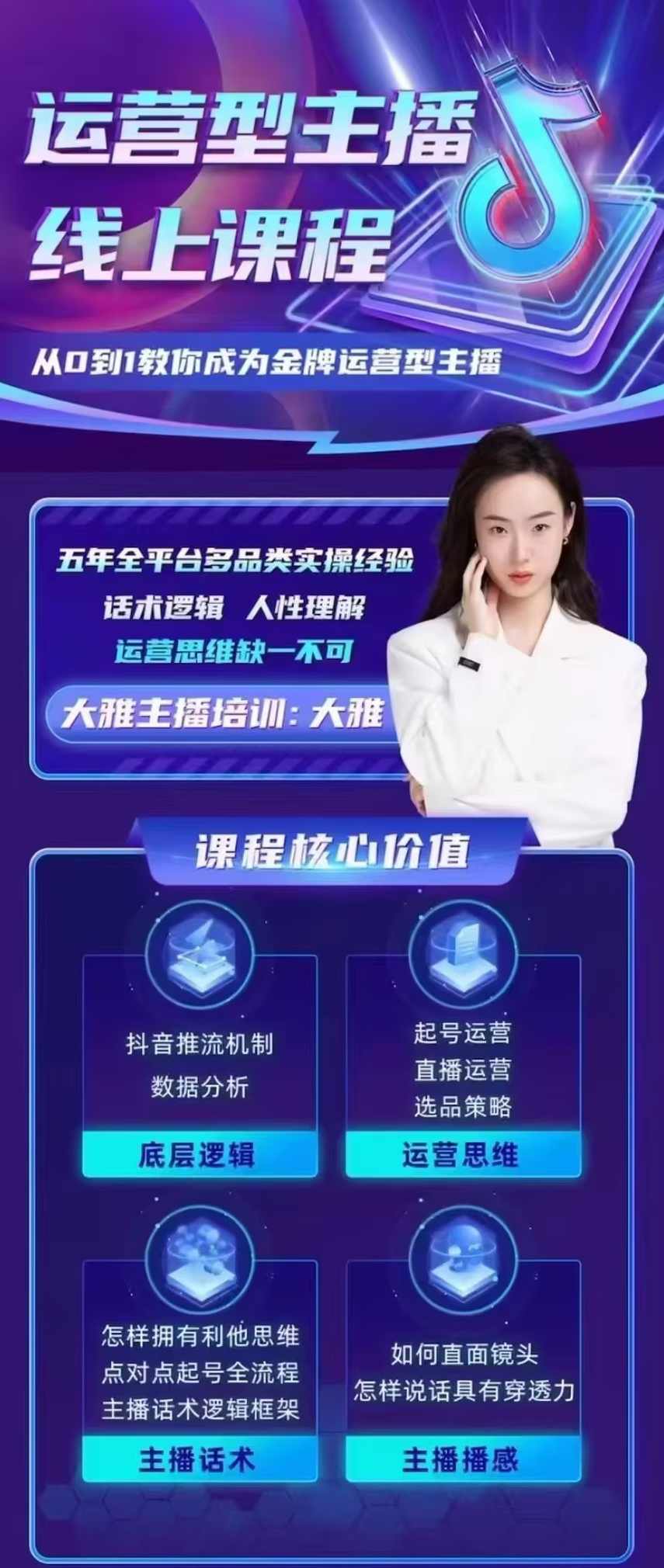 大雅运营型主播课程2024版，从0到1教你成为金牌运营型主播,课程,进步,第2张