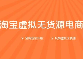 龟课淘宝虚拟无货源电商第10期：一步步教您如何通过淘宝，批量运营虚拟店铺(送1+4+5)