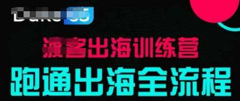 出海训练营基础课,跑通出海全流程,实战案例拆解,课程,第1张 出海训练营基础课,跑通出海全流程,实战案例拆解,课程,第1张