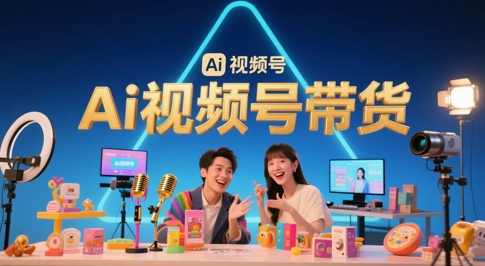 AI视频号带货轻松99%的普通人却卡在内容制作门槛,课程,第1张